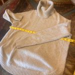 Staccato Sweater Women’s Lightweight Small Turtle Neck Beige NWT Photo 4