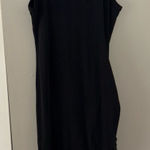 Aerie Halter Neck Black Maxi Dress Photo 0