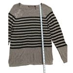 525 America black & light brown knit sweater sz small Black Photo 3