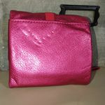 Brighton Nolita Shimmer Small Trifold Wallet Metallic Pink Leather Card Holder Photo 3