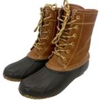 Khombu  Women's Letty Leather Duck Boots Waterproof Photo 6
