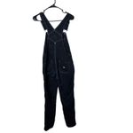 Dickies  Black Denim Bib Overalls Contrast Stitch XS TP Photo 5