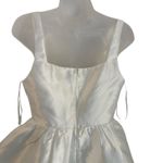 Lulus  White Bubbly Love Taffeta Corset Mini Dress Fit & Flare Bridal Medium LWD Photo 4
