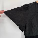 Disturbia Quartz Lyocell Blend Lace Detail Maxi Dress in Black size 12 NWT Photo 4