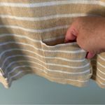 Lilly Pulitzer Elba Camel and White Sweater. Size Medium. Photo 8