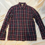 Duluth Trading Co Free Swingin’ Women’s Flannel | XS Purple Photo 0