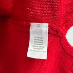 Red Meowy Christmas Cat Sweater M Celebrate Together red sequins holiday 3D Size M Photo 9