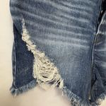 Good American NWT  Women's 8/29 Bombshell Distressed Cutoff Jean Shorts Blue‎ Photo 2