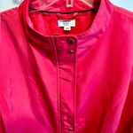 Crown & Ivy  Coral Pink Casa Global Traveler Water Resistant Jacket Size 1X NWT Photo 4