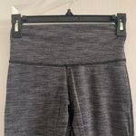 Lululemon Women’s 4 Wunder Under Heathered Navy Blue White Coco Pique High Rise 7/8 Leggings Photo 1