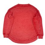 Nba Houston Rockets Women's Ombre Arch Print Burnout Crew Neck Fleece in Red, XL Photo 2