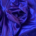 Amoureuse Purple Satin Two Piece Chemise Slip/Robe Set SIZE 4X Photo 4