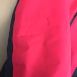 Lands' End Lands’ End Women’s Waterproof Hot Pink Gray Hooded Zip-Up Jacket Photo 13