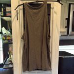 James Perse  Olive Green Sleeveless Top Photo 3