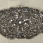 Silver Crystal Bridal Sash Belt Photo 3