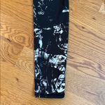 Alo Yoga  High-Waist Leggings Black White Marble Print Size M Photo 5