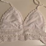 Crochet White Bralette Photo 2
