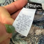 Vintage Ms. Caribou Volup Plus Size 3X Jungle Safari Zoo Animal Print Shorts Blue Photo 3