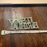 Rhinestone “It’s My Birthday” Statement Brooch Pin Red Photo 2