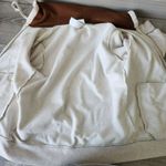 Disney Winnie The Pooh Hoodie Love Me Love Me Not Zip Medium Cream Sweatshirt Photo 13