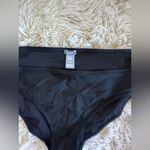 Aerie  Black Two Piece Bikini Set Top Size S Bottoms Size M Photo 1