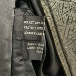 Tannery West Vintage Brown Leather Jacket Cinch Waist Size Large Photo 6