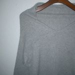 Club Monaco  S Cashmere Gray Pullover Luxury Sweater Top Photo 5