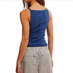 Free People  We The Free Mia Tank Royal Blue/ Bellwether/Navy Small Photo 1
