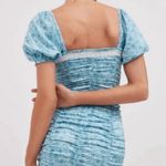 For Love & Lemons ALANA BLUE FLORAL MINI DRESS XXS! Photo 1