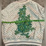 Anthropologie TINY EDITIONS for  MEDIUM ✨ Floral Patterned Bomber Jacket Photo 1