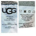 UGG  Cropped Hoodie Sweatshirt Women's Small Gray Active Neutral Raw Hem & Cuffs Photo 10