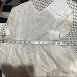 NEW Dolce Vita embroidery mini backless dress White Photo 6