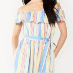 Draper James RSVP™ Off Shoulder Ruffle Sleeve Midi Dress sz large Photo 0