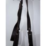 Turquoise Haven Anthropologie LUMI Leather Tote Purse Bag Pink White Black With Long Short Strap Photo 5