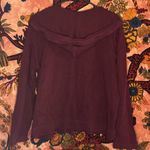 Maroon Knit Zip Photo 1