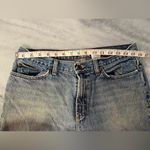 VTG L.L. Bean Size 12 T Boot Cut Cotton Denim Jeans Worn Distressed Med Wash Blue Photo 11