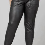 Spanx Faux Leather Jogger Pants Women's Size XS Photo 0