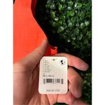 Free People  Movement String Core Corset Crop M/L Flame Orange NWT Photo 1