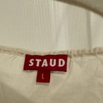 BNWT STAUD Loveina SheerTank Top in Ivory Size Large Photo 1