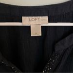 Loft Ann Taylor  Long Sleeve Lightweight Cute Subtle Beading. Beautiful! SP Photo 5