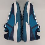 Lands' End  Women's Blue White Canvas Lace Up Action Runner Sneakers Size 9B Photo 8