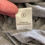 Heartloom Mini Dress M Gray Knit Black Lace Racerback Pockets Sleeveless Photo 10