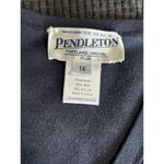 Pendleton  Navy Watercolor‎ Cardigan Sweater Button Up Size 1X Long Sleeve Photo 4