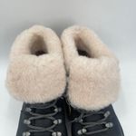 BORN Blaine Boots Size 7 Waterproof Shearling Lace Up Leather Winter Dry NEW Black Photo 2