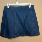 No Boundaries Jean Skirt Photo 1