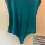 Sincerely Jules Womens Size Xs Teal Tank Top Bodysuit Soft Stretch Summer New Photo 2