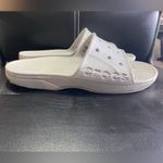 Crocs Baya ll Classic Silver Slide Sandals Size 11 Photo 4