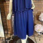 Eyeshadow  NAVY BLUE POP OVER DRESS W/TASSELS (2X) Photo 7