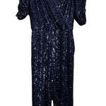 Generation Love NWOT Madison Blue Sequin Jumpsuit Size Small Photo 4