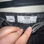 Bershka  Dark Gray Flare Jeans Photo 3